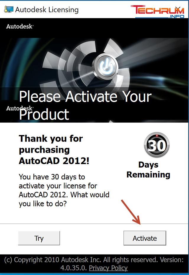 cài đặt Autocad 2012 -7
