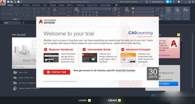 Cài đặt autocad 8