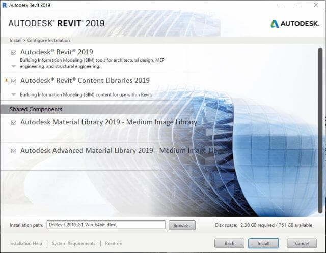 Các bước cài đặt Revit 2021 chuẩn nhất