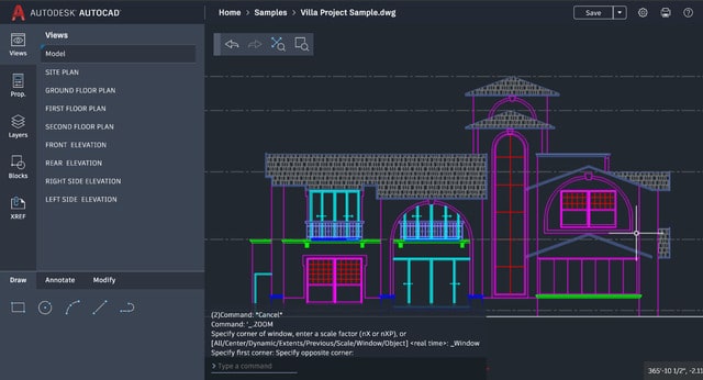 Tính năng autocad 