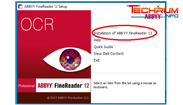 Hướng dẫn cài đặt Finereader 12
