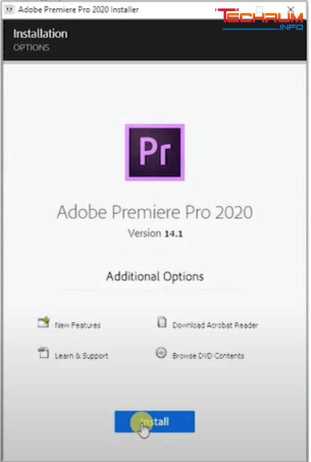 cài đặt Adobe Premiere Pro CC 2020 4