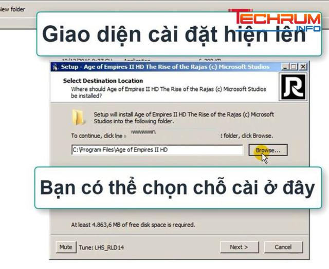 Hướng dẫn cài đặt AGE OF EMPIRES 2