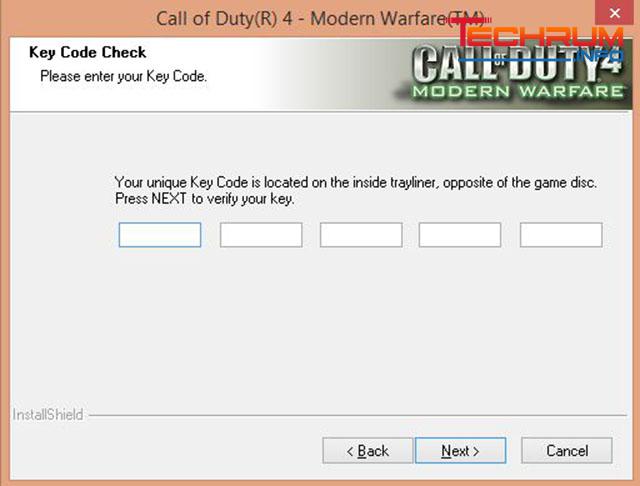 cài đặt game Call Of Duty 4 việt hóa