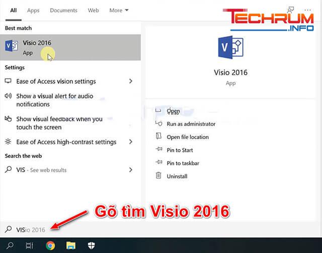 cài đặt phần mềm visio 2016 5