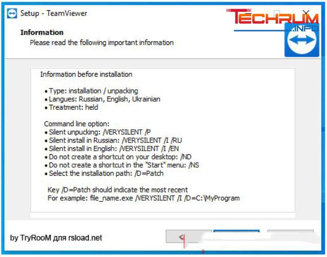 Cài đặt teamviewer 13-3