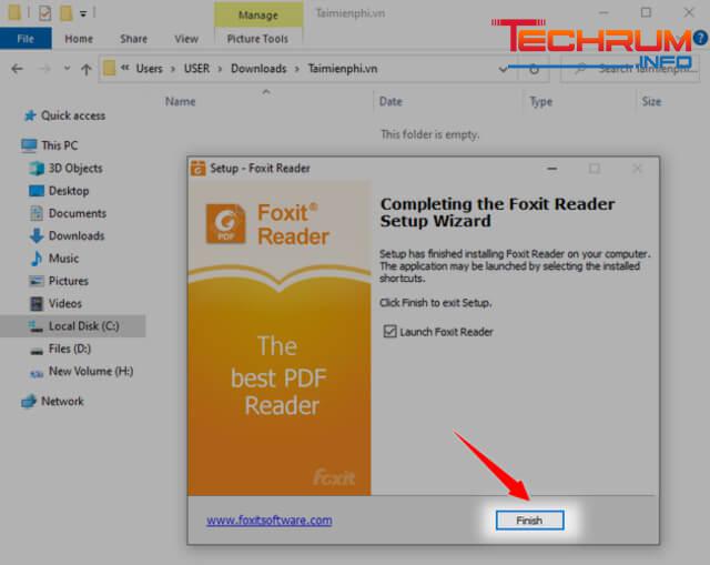 cài foxit reader 9