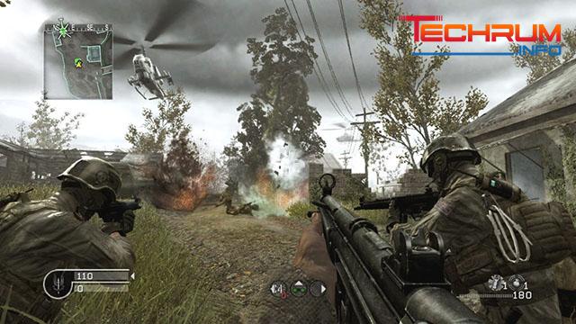 cấu hình chơi game call of duty 4