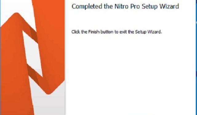Hướng dẫn cài đặt Nitro Pro 10