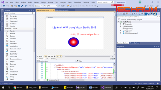 Cài đặt Visual Studio 2019