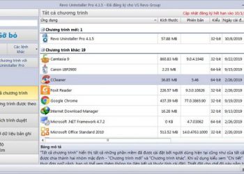 Tải Revo Uninstaller Pro Full 1