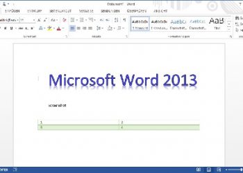 Bước đầu tiên: Tiến hành mở phần mềm Office 2013 được cài đặt trên PC  của bạn lên.