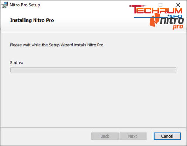 Cách cài đặt Nitro Pro 12