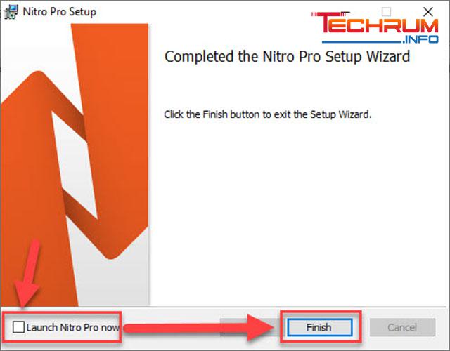 Cách cài đặt Nitro Pro 12