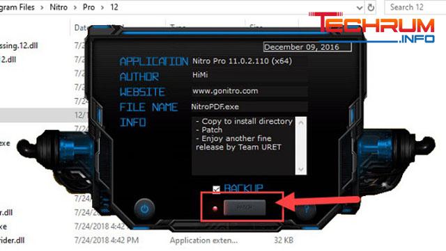 Cách cài đặt Nitro Pro 12