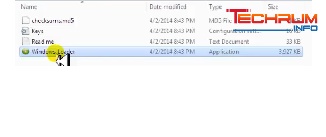Cách cài đặt Windows Loader 2.2.2 bước 2