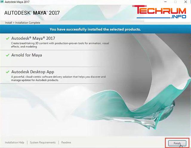 cài đặt Autodesk Maya 2017-5