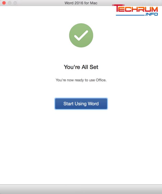 Hướng dẫn cài đặt Microsoft Office 2016 cho Macbook