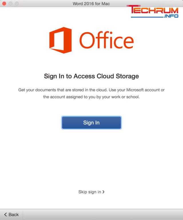 Hướng dẫn cài đặt Microsoft Office 2016 cho Macbook
