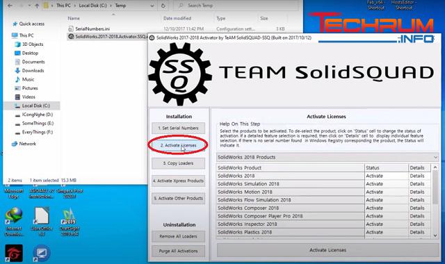 Bước 4 - Các bước cài đặt SolidWorks 2018
