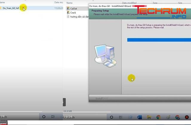 Cách cài đặt phần mềm dự toán G8 Full C.r.@.c.k 