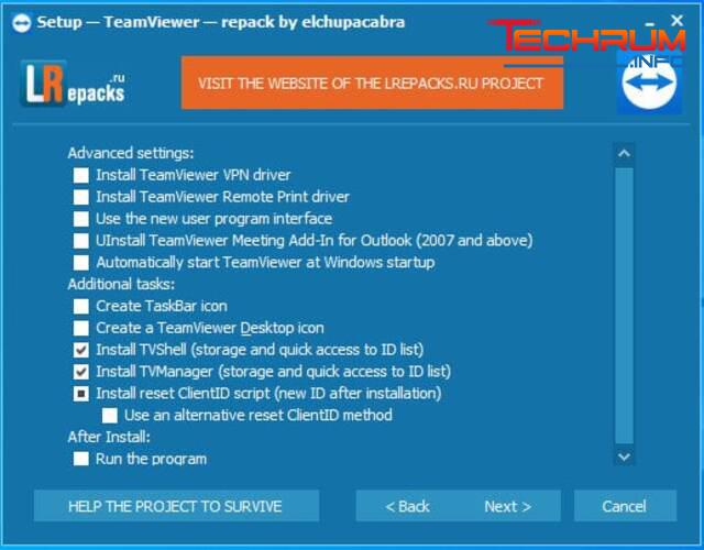 Hướng dẫn cài đặt TeamViewer 12 Full 