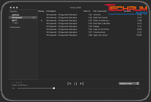 Những điểm mới trong Foobar2000