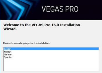 cài đặt chi tiết Vegas Pro 16 bản thủ công