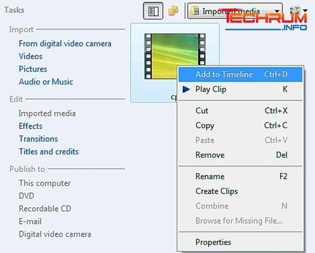 Cách sử dụng Window Movie Maker Win 10 