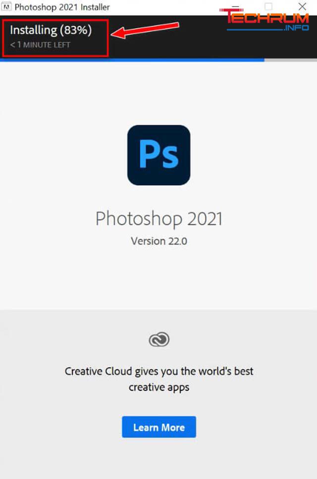Cài đặt Adobe photoshop CC 2021