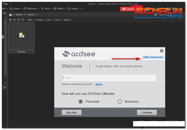 Hướng dẫn kích hoạt ACDSee Photo Studio Pro 2018