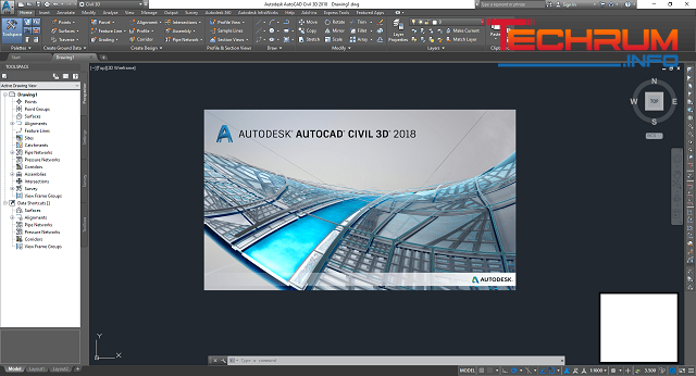 Các tính năng đặc biệt của AutoCAD Civil 3D 2018