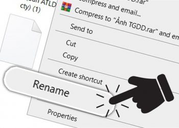 Phương thức đổi tên file hàng loạt của Windows