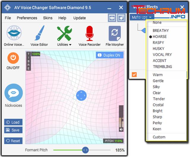 AV Voice Changer Software Diamond