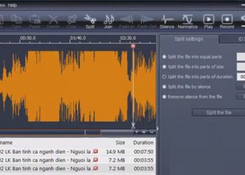 10 Phần mềm cắt ghép nhạc MP3 miễn phí tốt nhất