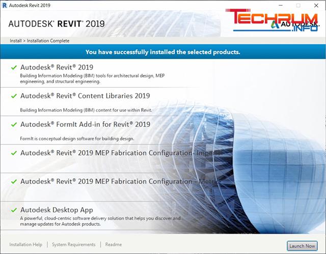 Hướng dẫn cài đặt phần mềm Autodesk Revit 2019