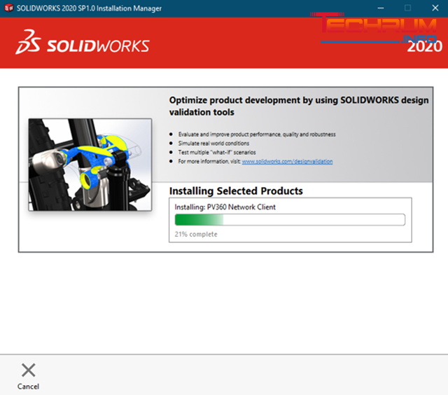 Hướng dẫn cài đặt SOLIDWORKS 2020