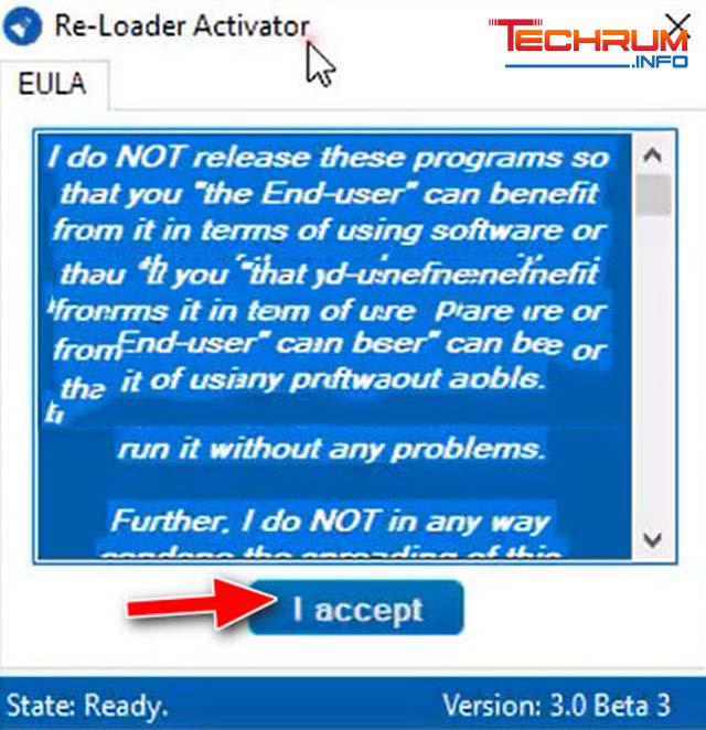 cài đặt RE Loader Activator 3.0