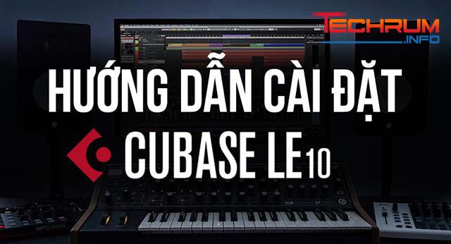 cài đặt Cubase 10