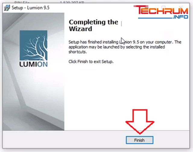 cài đặt Lumion 9.5