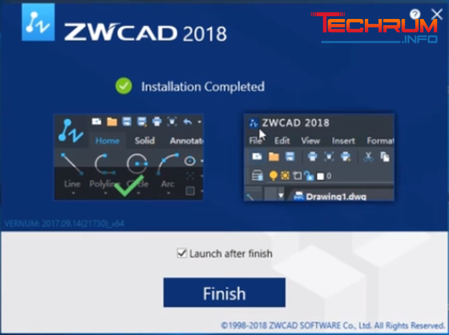 Hướng dẫn cài đặt ZWCAD 2018 chi tiết