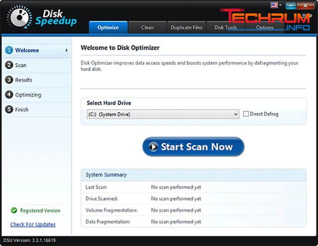 Disk Speedup