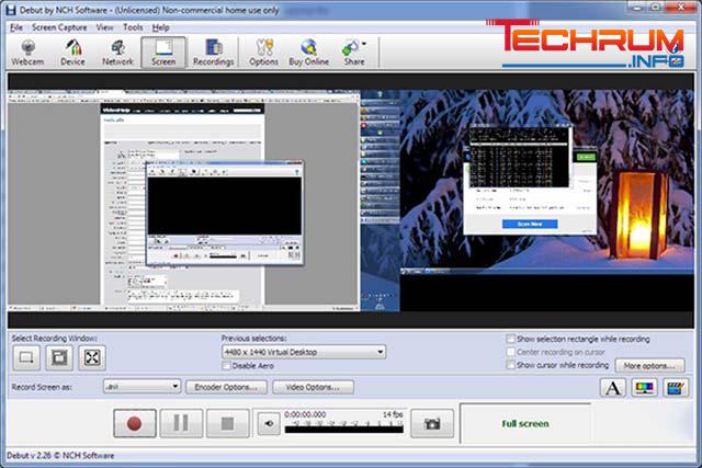Phần mềm quay màn hình Debut Video Capture