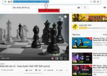 Bước 1 sao chép link mp3