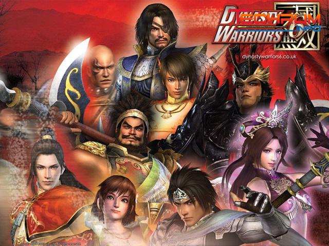 Nhân vật đa dạng trong game Dynasty Warriors 6 