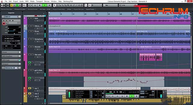 tính năng của Cubase 10