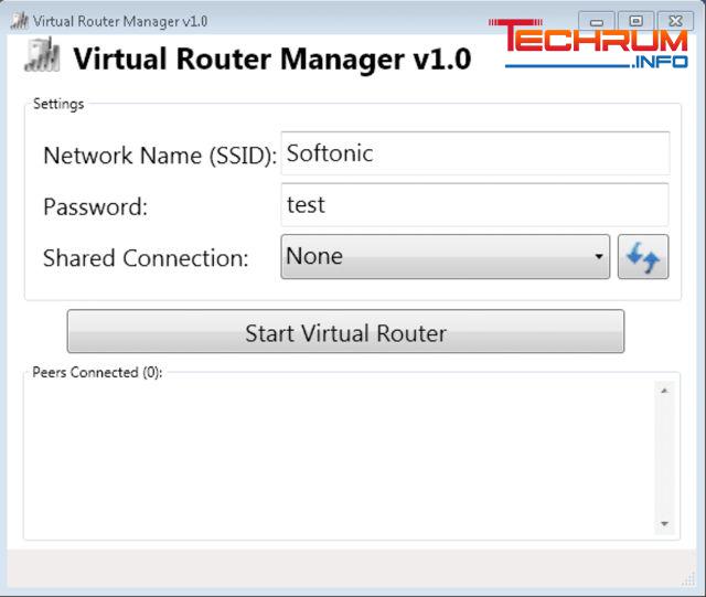 Phần mềm Virtual Router/ Virtual Router Manage