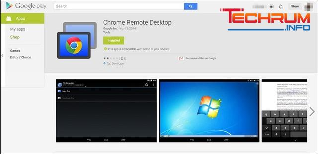 Chrome Remote Desktop