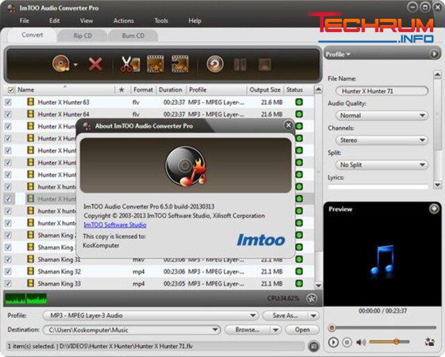 ImTOO Audio Encoder