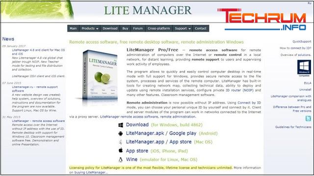 Phần mềm Lite Manager